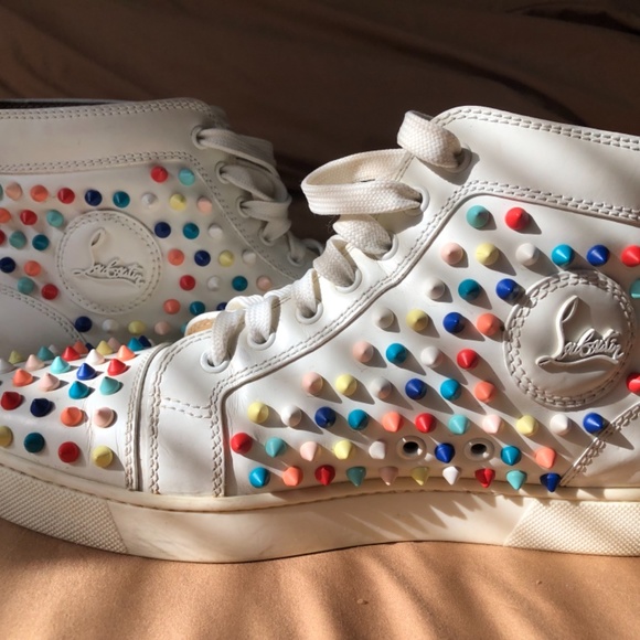 Christian Louboutin Studded Sneakers - Picture 3 of 4